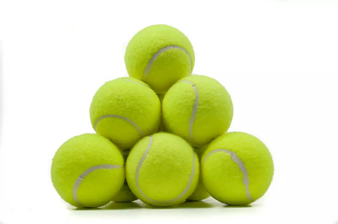 When did tennis balls become yellow?